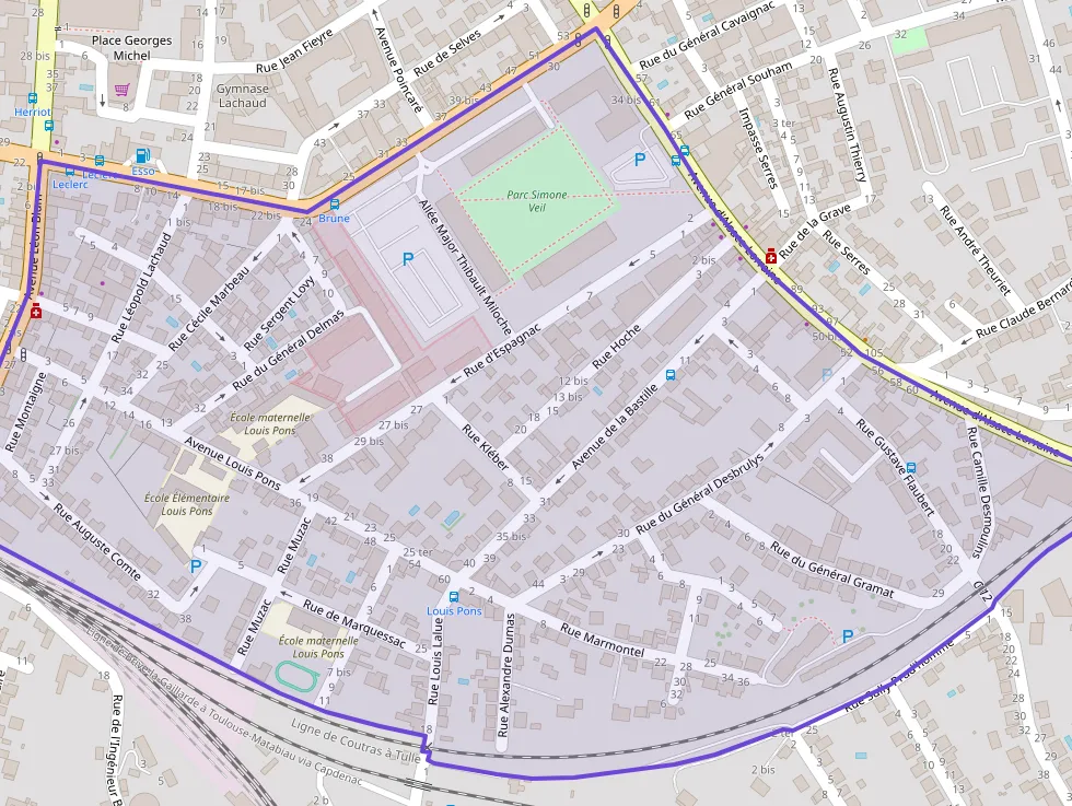 Appartement 92 m² quatre pièces à vendre à Brive-la-Gaillarde