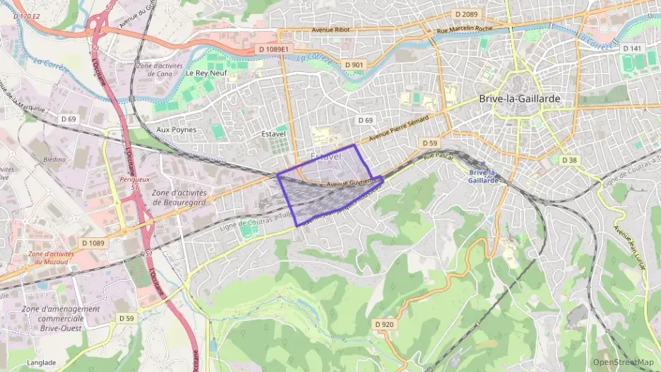 Appartement 43 m² deux pieces à vendre à Brive-la-Gaillarde Appartement 43 m² deux pieces à vendre à Brive-la-Gaillarde