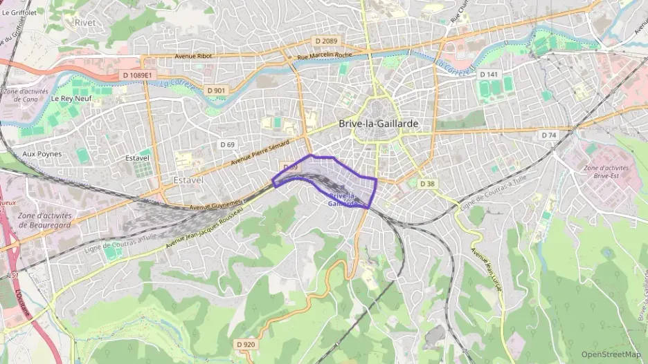 Appartement 48 m² trois pièces à vendre à Brive-la-Gaillarde