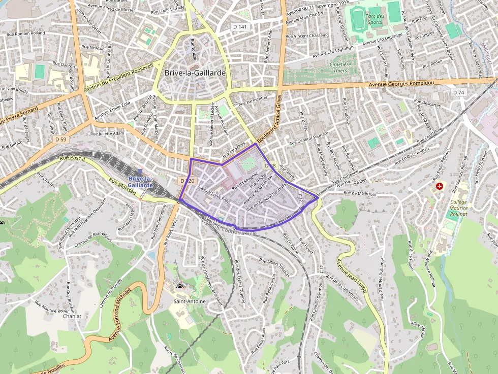 Appartement 42 m² trois pièces à vendre à Brive-la-Gaillarde