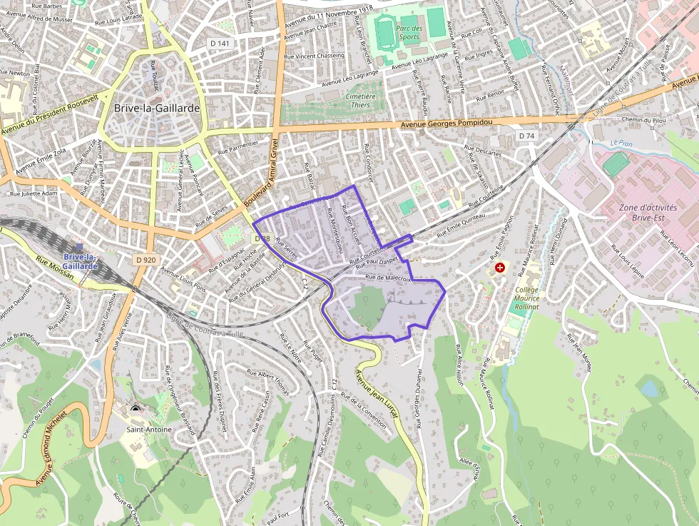 Appartement 60 m² deux pieces à vendre à Brive-la-Gaillarde