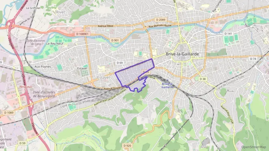 Appartement 106 m² quatre pièces à vendre à Brive-la-Gaillarde