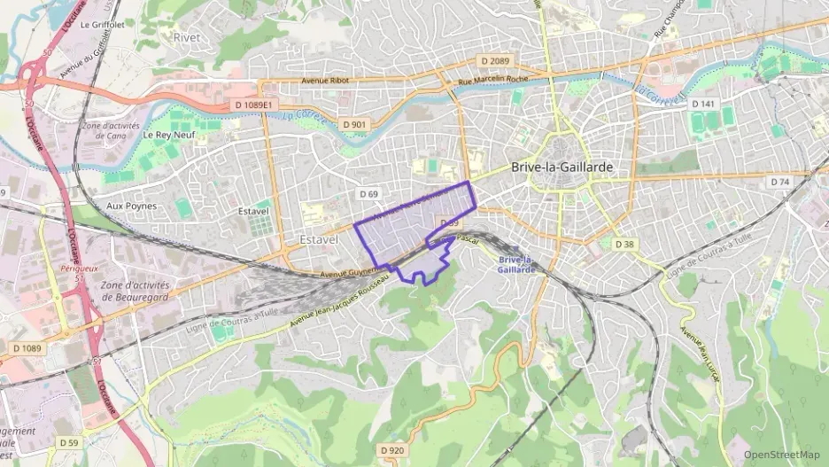 Appartement 42 m² trois pièces à vendre à Brive-la-Gaillarde Appartement 42 m² trois pièces à vendre à Brive-la-Gaillarde