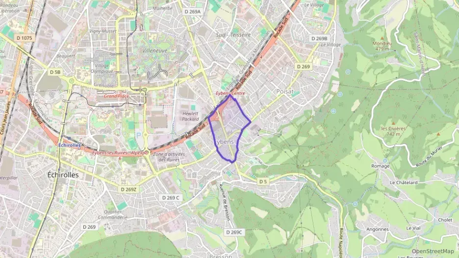 Appartement 70 m² trois pièces à vendre à Eybens