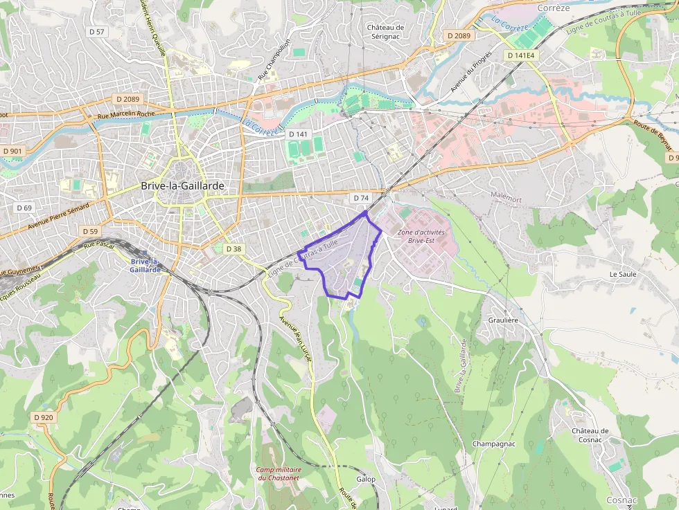 Appartement 35 m² deux pieces à vendre à Brive-la-Gaillarde