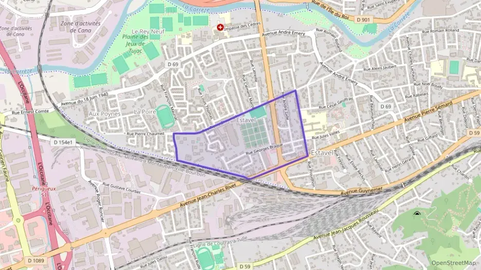 Appartement 88 m² quatre pièces à vendre à Brive-la-Gaillarde
