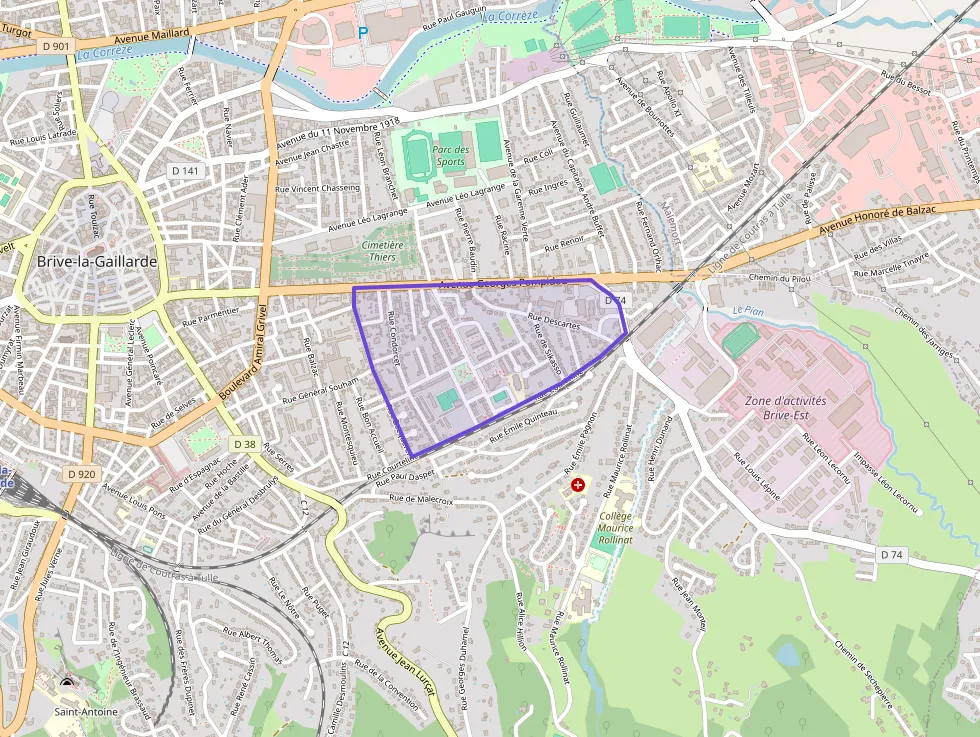 Appartement 42 m² deux pieces à vendre à Brive-la-Gaillarde