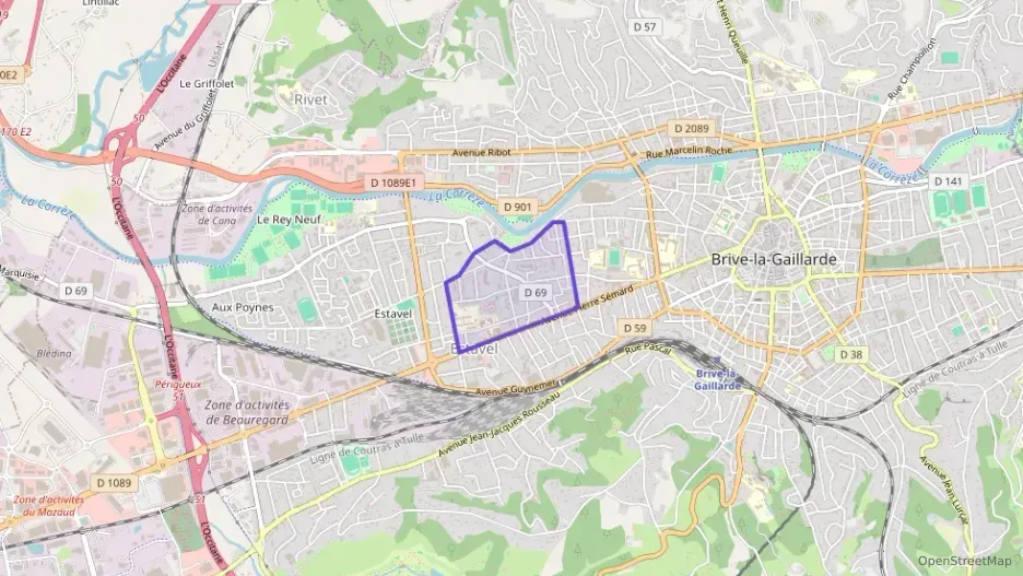 Appartement 57 m² trois pièces à vendre à Brive-la-Gaillarde Appartement 57 m² trois pièces à vendre à Brive-la-Gaillarde