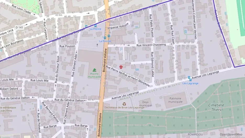 Appartement 63 m² trois pièces à vendre à Brive-la-Gaillarde