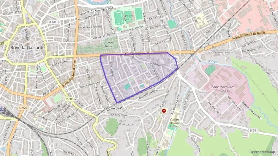 Appartement 53 m² trois pièces à vendre à Brive-la-Gaillarde