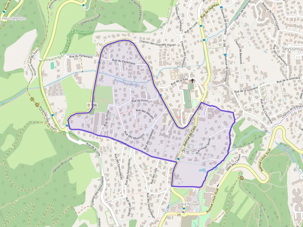 Appartement 96 m² quatre pièces à vendre à Seyssins