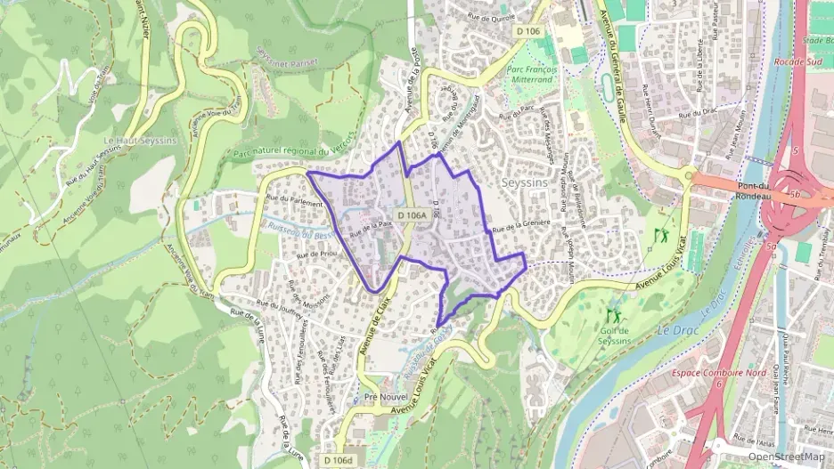 Appartement 135 m² quatre pièces à vendre à Seyssins