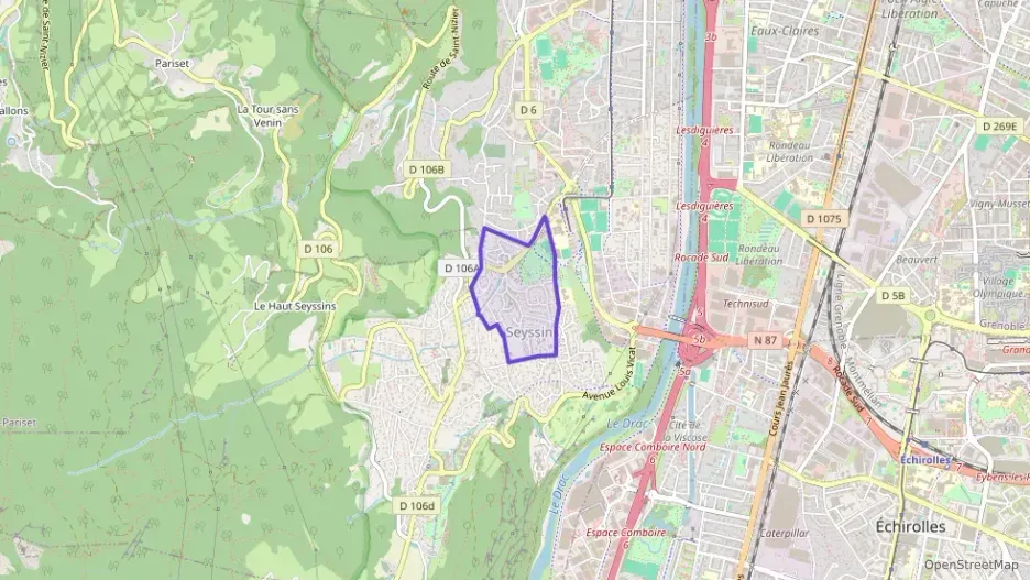 Appartement 118 m² cinq pièces à vendre à Seyssins