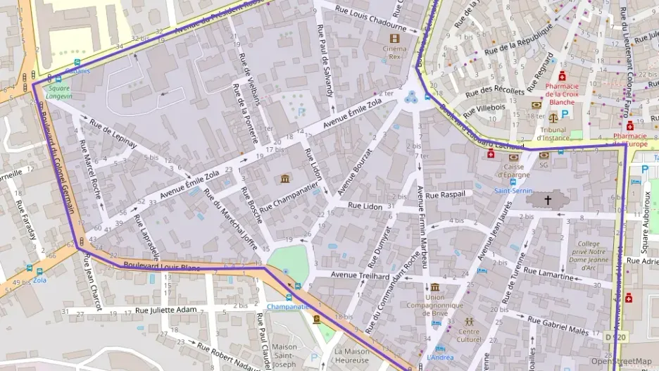 Appartement 52 m² trois pièces à vendre à Brive-la-Gaillarde