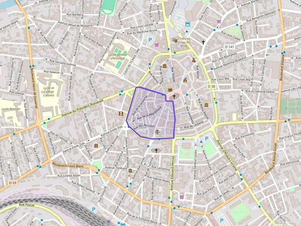 Appartement 46 m² deux pieces à vendre à Brive-la-Gaillarde