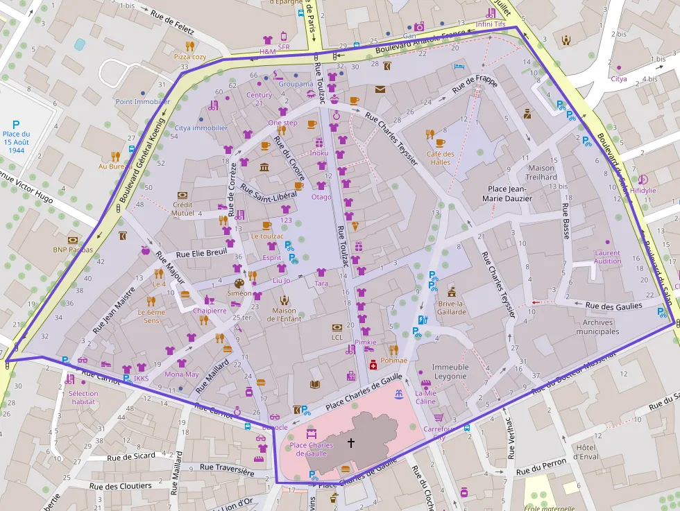 Appartement 166 m² quatre pièces à vendre à Brive-la-Gaillarde