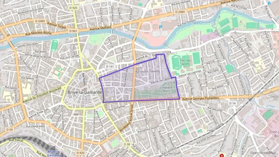 Appartement 64 m² trois pièces à vendre à Brive-la-Gaillarde Appartement 64 m² trois pièces à vendre à Brive-la-Gaillarde