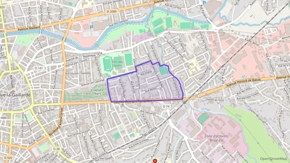 Appartement 61 m² trois pièces à vendre à Brive-la-Gaillarde