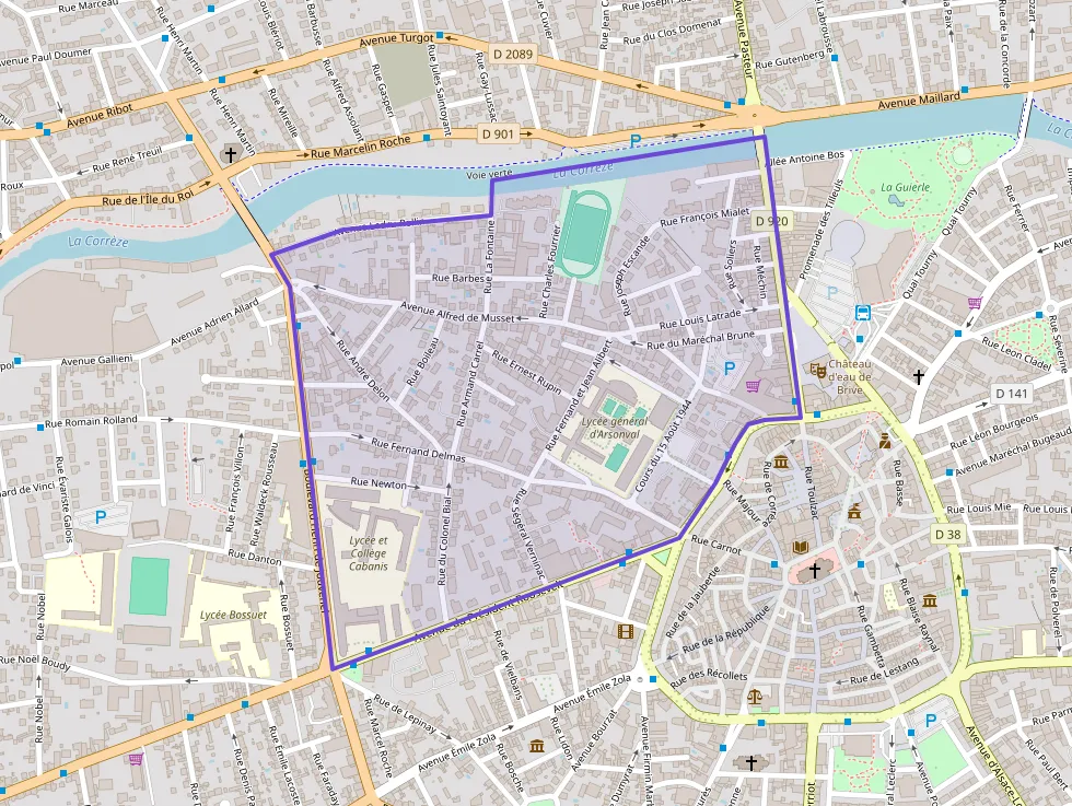 Appartement 46 m² deux pieces à vendre à Brive-la-Gaillarde