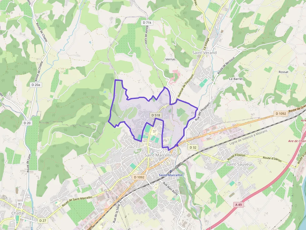 Appartement 47 m² trois pièces à vendre à Saint-Marcellin