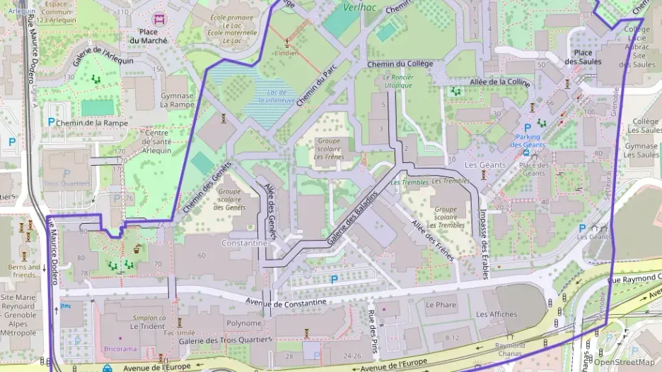 Appartement 87 m² cinq pièces à vendre à Grenoble