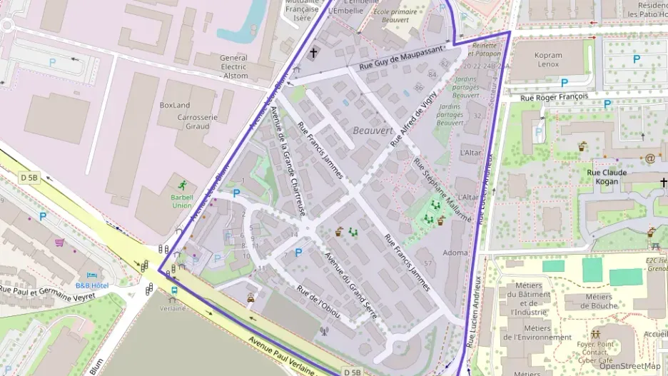 Appartement 67 m² trois pièces à vendre à Grenoble