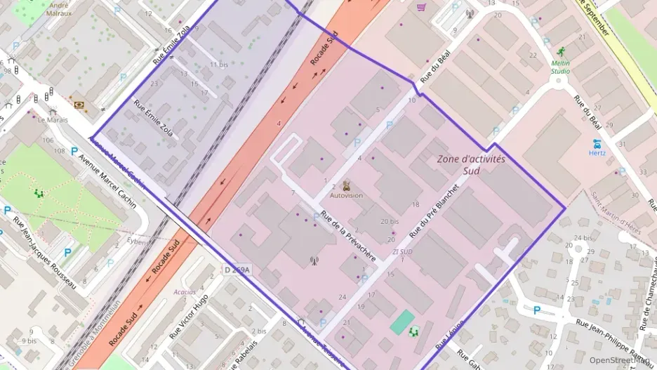 Appartement 85 m² trois pièces à vendre à Saint-Martin-d`Hères