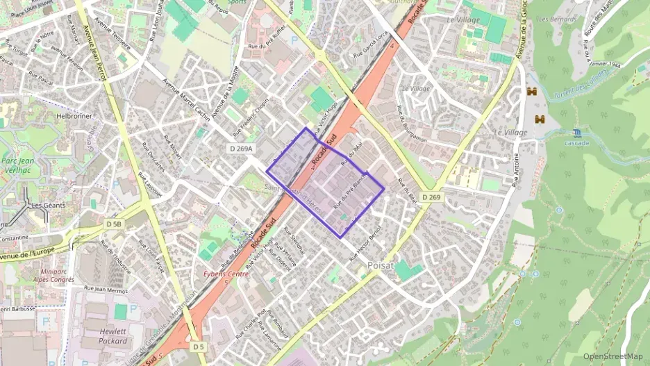 Appartement 85 m² trois pièces à vendre à Saint-Martin-d`Hères