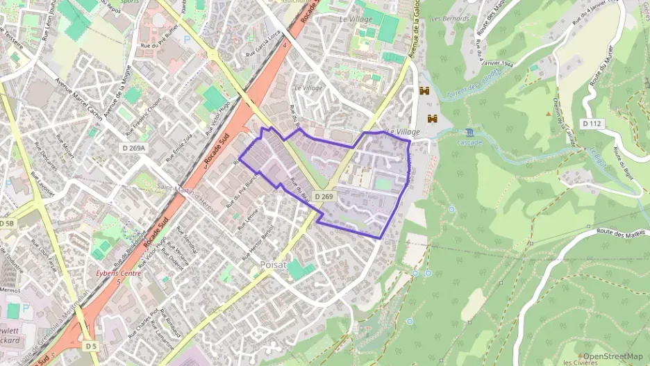 Appartement 66 m² trois pièces à vendre à Saint-Martin-d`Hères