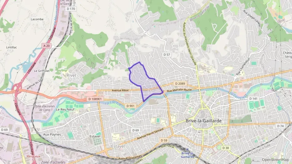 Appartement 66 m² trois pièces à vendre à Brive-la-Gaillarde