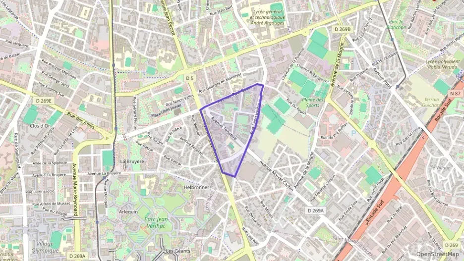 Appartement 54 m² trois pièces à vendre à Grenoble