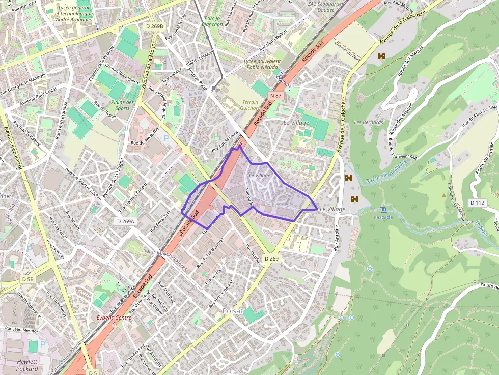 Appartement 51 m² trois pièces à vendre à Saint-Martin-d`Hères