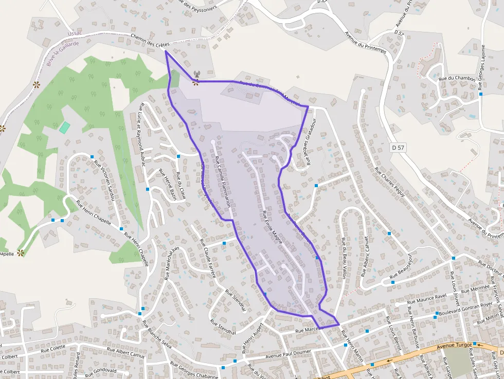 Appartement 60 m² trois pièces à vendre à Brive-la-Gaillarde