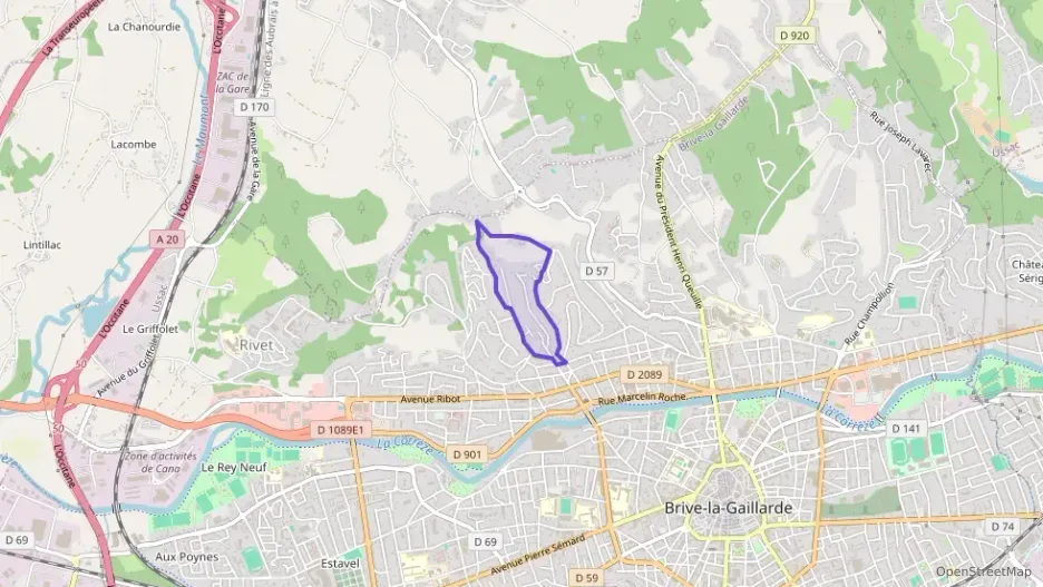 Appartement 60 m² trois pièces à vendre à Brive-la-Gaillarde