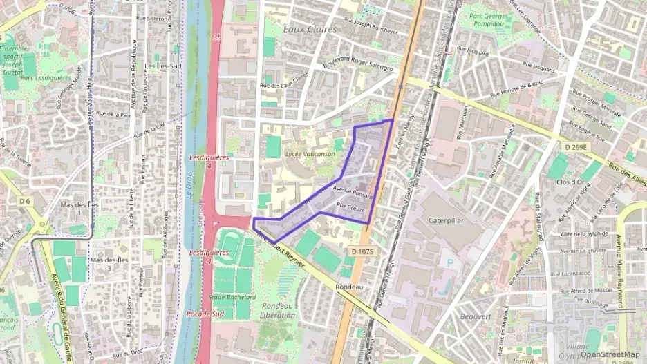 Appartement 75 m² cinq pièces à vendre à Grenoble