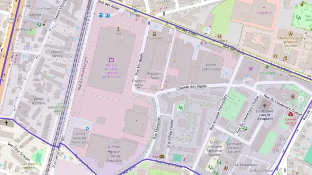 Appartement 70 m² quatre pièces à vendre à Grenoble