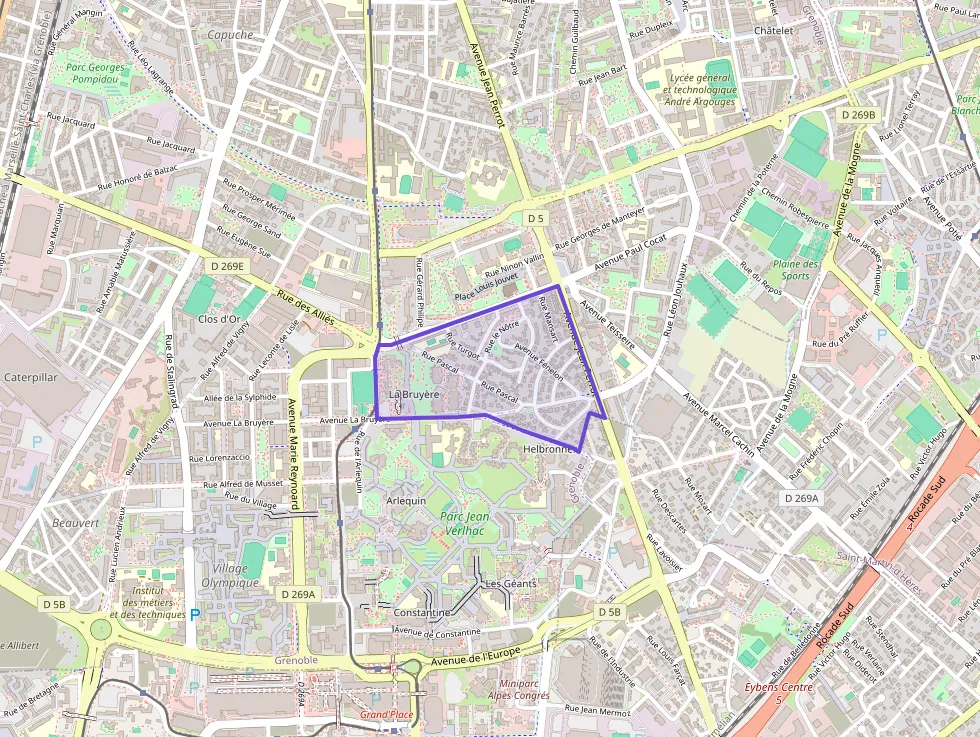 Appartement 69 m² quatre pièces à vendre à Grenoble