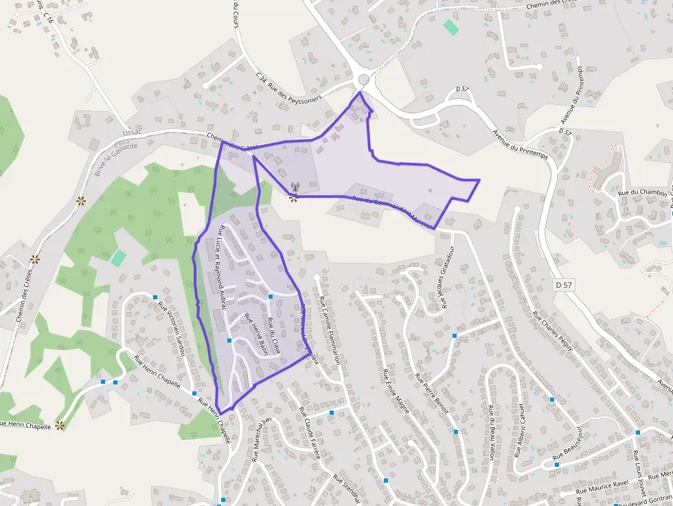 Appartement 45 m² deux pieces à vendre à Brive-la-Gaillarde