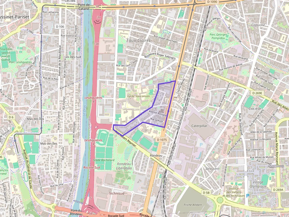 Appartement 51 m² deux pieces à vendre à Grenoble