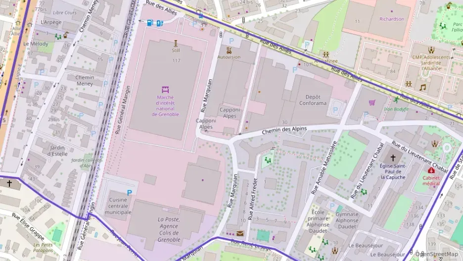 Appartement 59 m² trois pièces à vendre à Grenoble