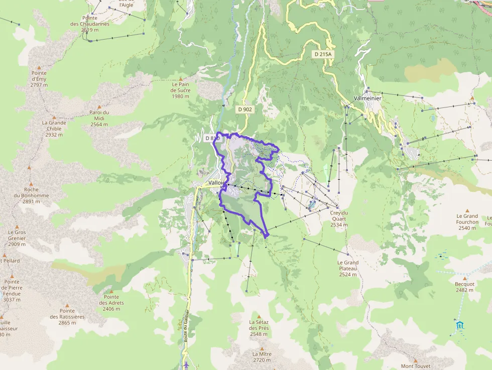 Appartement 80 m² quatre pièces à vendre à Valloire