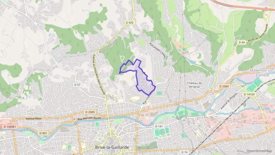 Appartement 93 m² cinq pièces à vendre à Brive-la-Gaillarde Appartement 93 m² cinq pièces à vendre à Brive-la-Gaillarde