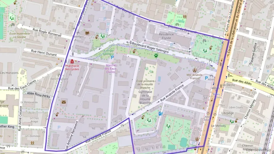 Appartement 100 m² quatre pièces à vendre à Grenoble