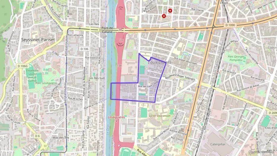 Appartement 65 m² quatre pièces à vendre à Grenoble