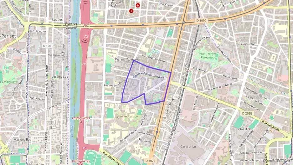 Appartement 40 m² deux pieces à vendre à Grenoble