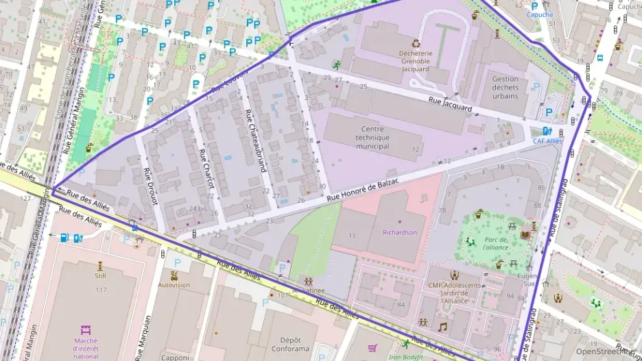 Appartement 70 m² trois pièces à vendre à Grenoble