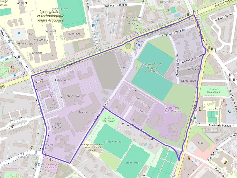 Appartement 77 m² quatre pièces à vendre à Grenoble