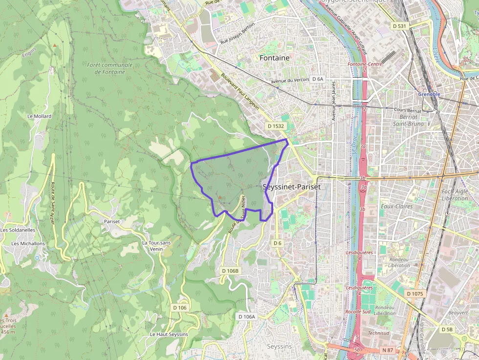 Appartement 90 m² quatre pièces à vendre à Seyssinet-Pariset