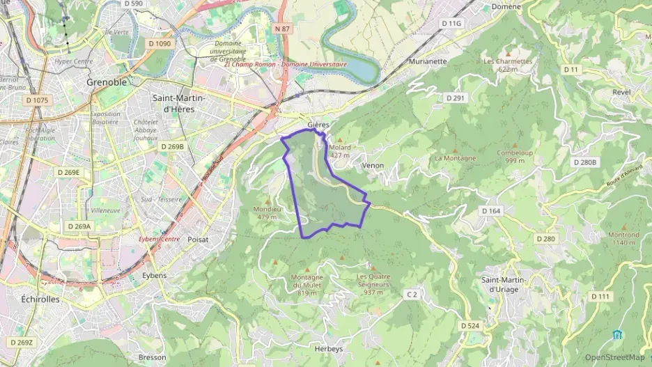 Appartement 96 m² trois pièces à vendre à Gières