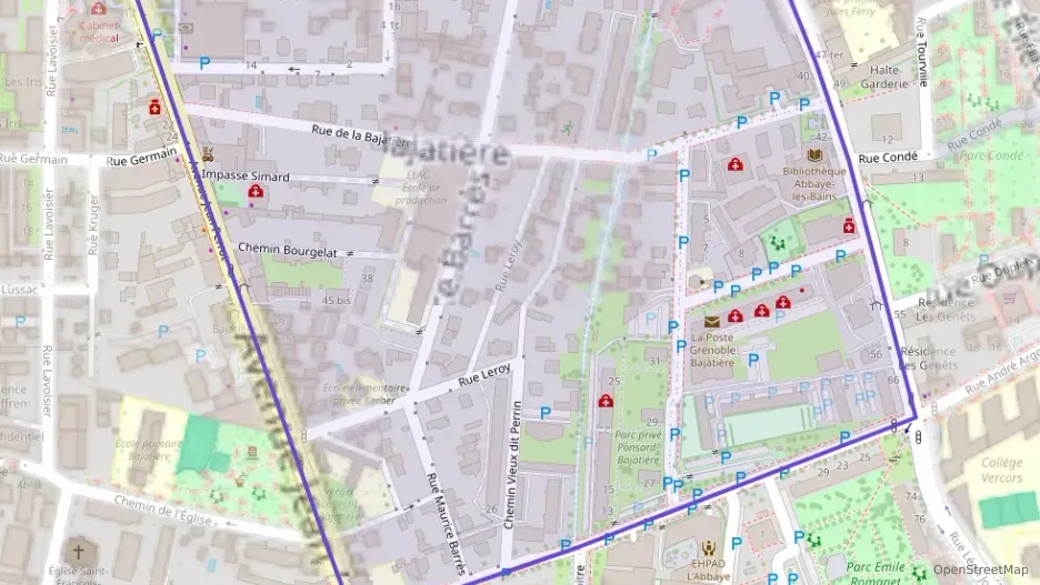 Appartement 63 m² quatre pièces à vendre à Grenoble